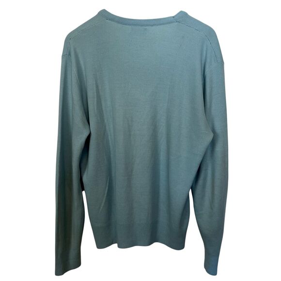 Walt Disney World Epcot Center 1982 Vintage V-Neck Blue Long Sleeve Pullover XL - Picture 14 of 16